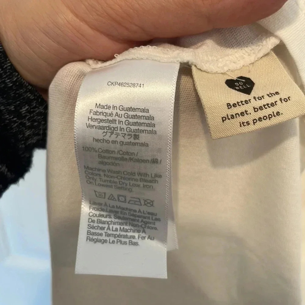 NWT Madewell Softfade Cotton Cover-Up Tank Dress White Minimalist Style #NF570 - Picture 7 of 11